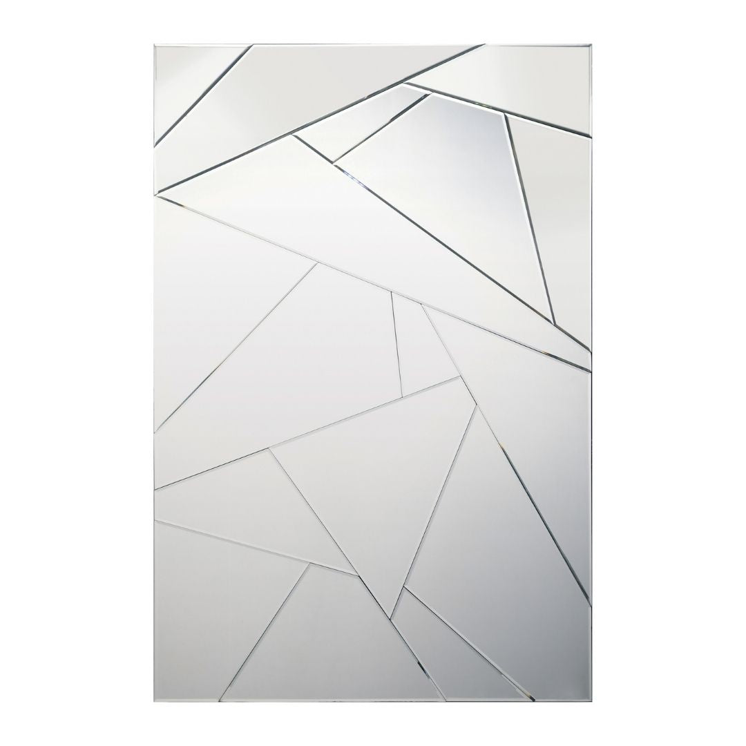 Lecce Rectangular Shatter-Effect Mirror