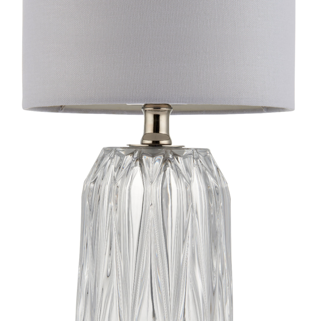 Shaded Glass Table Lamp