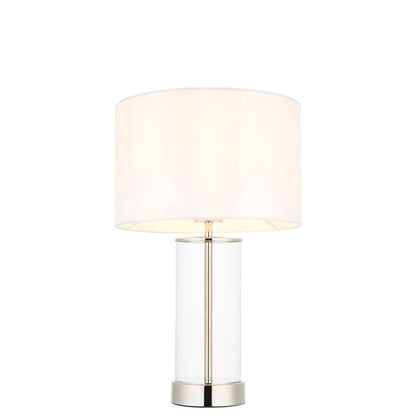 Lessina Silver & Glass Touch Table Lamp