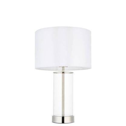 Lessina Silver & Glass Touch Table Lamp