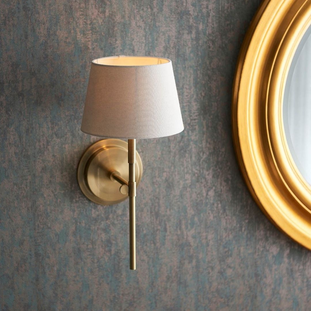 Rennes & Cici Antique Brass Wall Light