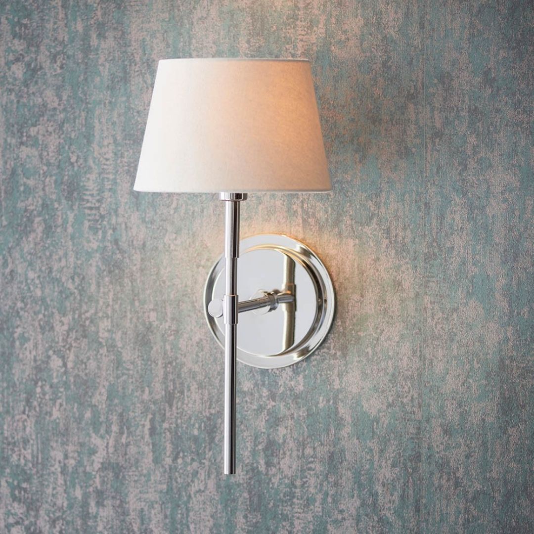 Rennes & Ceci Nickel Wall Light