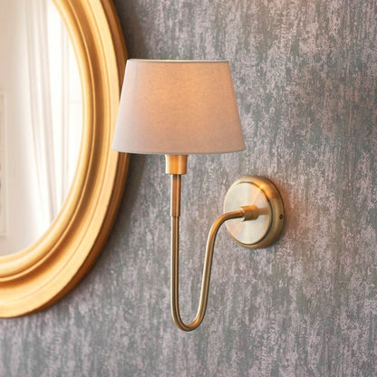 Rouen & Cici Antique Brass Wall Light