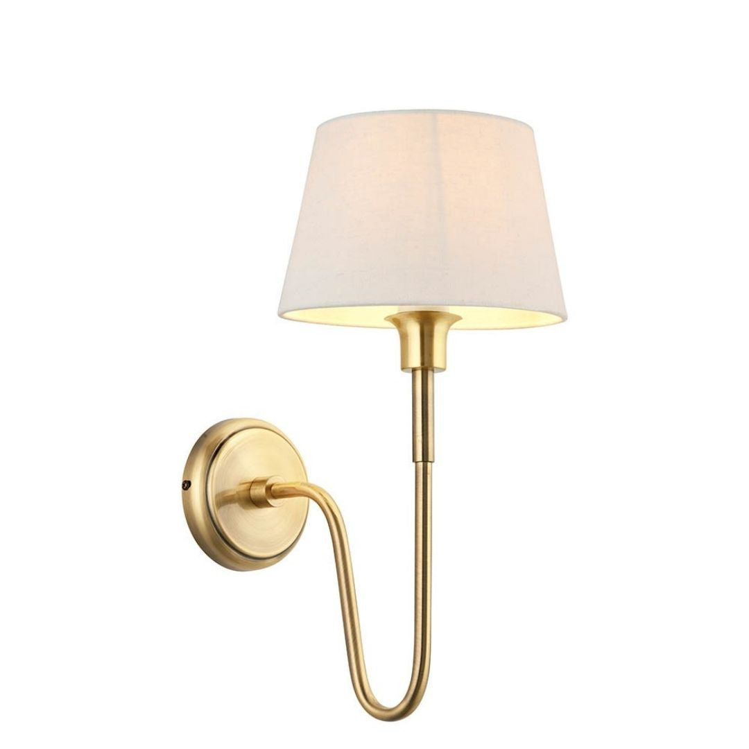 Rouen & Cici Antique Brass Wall Light