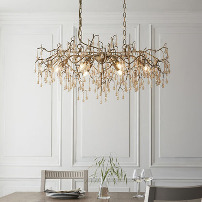 Nightingale 6 Light Gold Pendant Bar