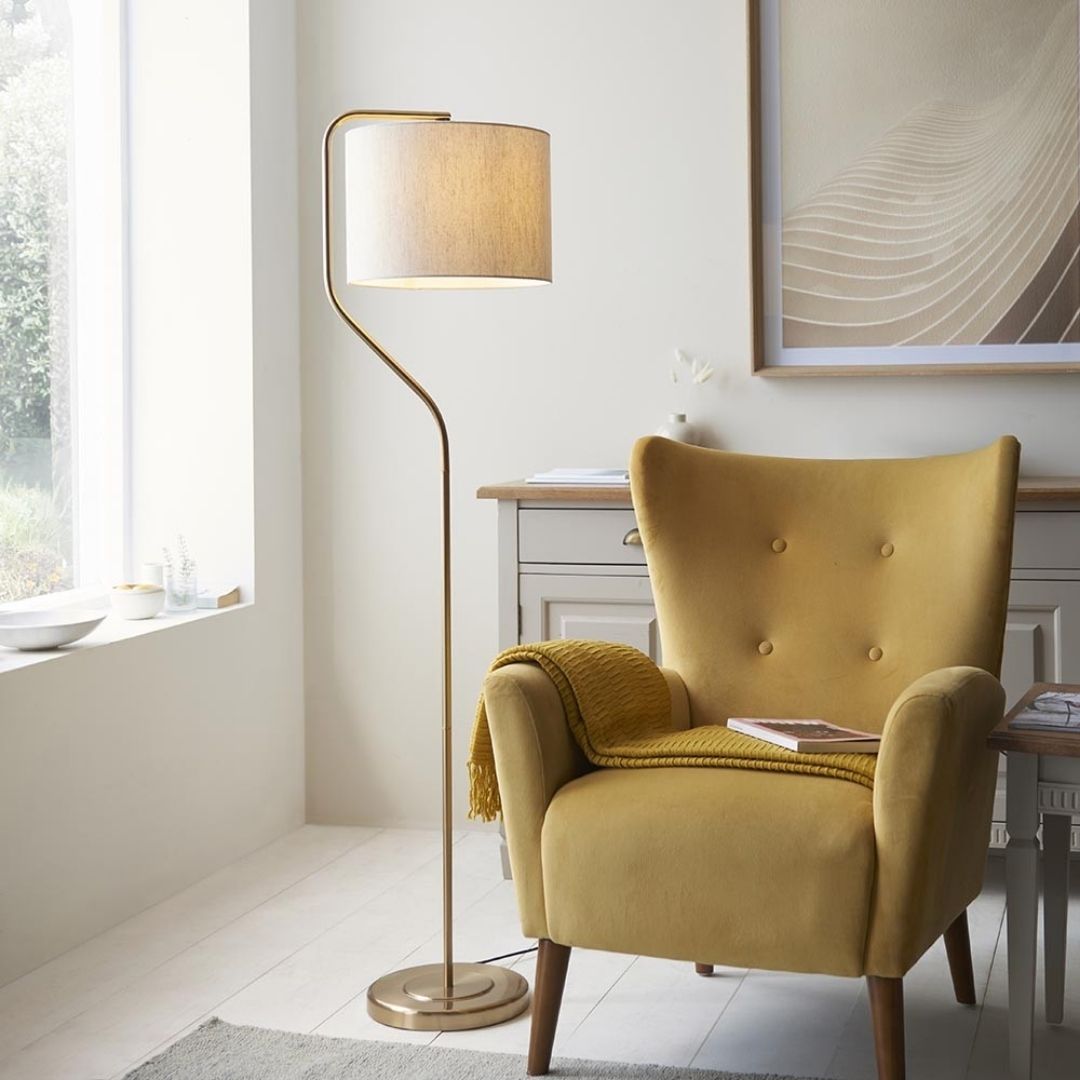 Clement Brass Floor Lamp