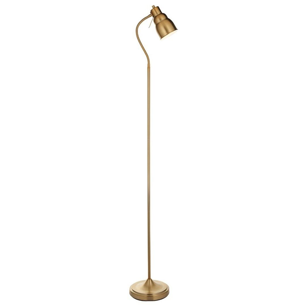 Classic Brass Task Floor Lamp