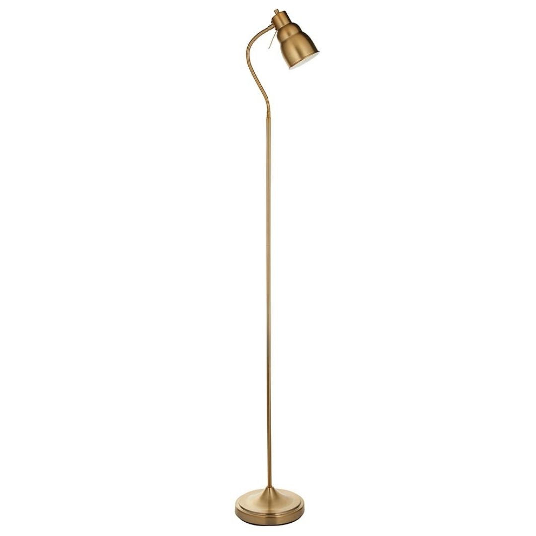 Classic Brass Task Floor Lamp