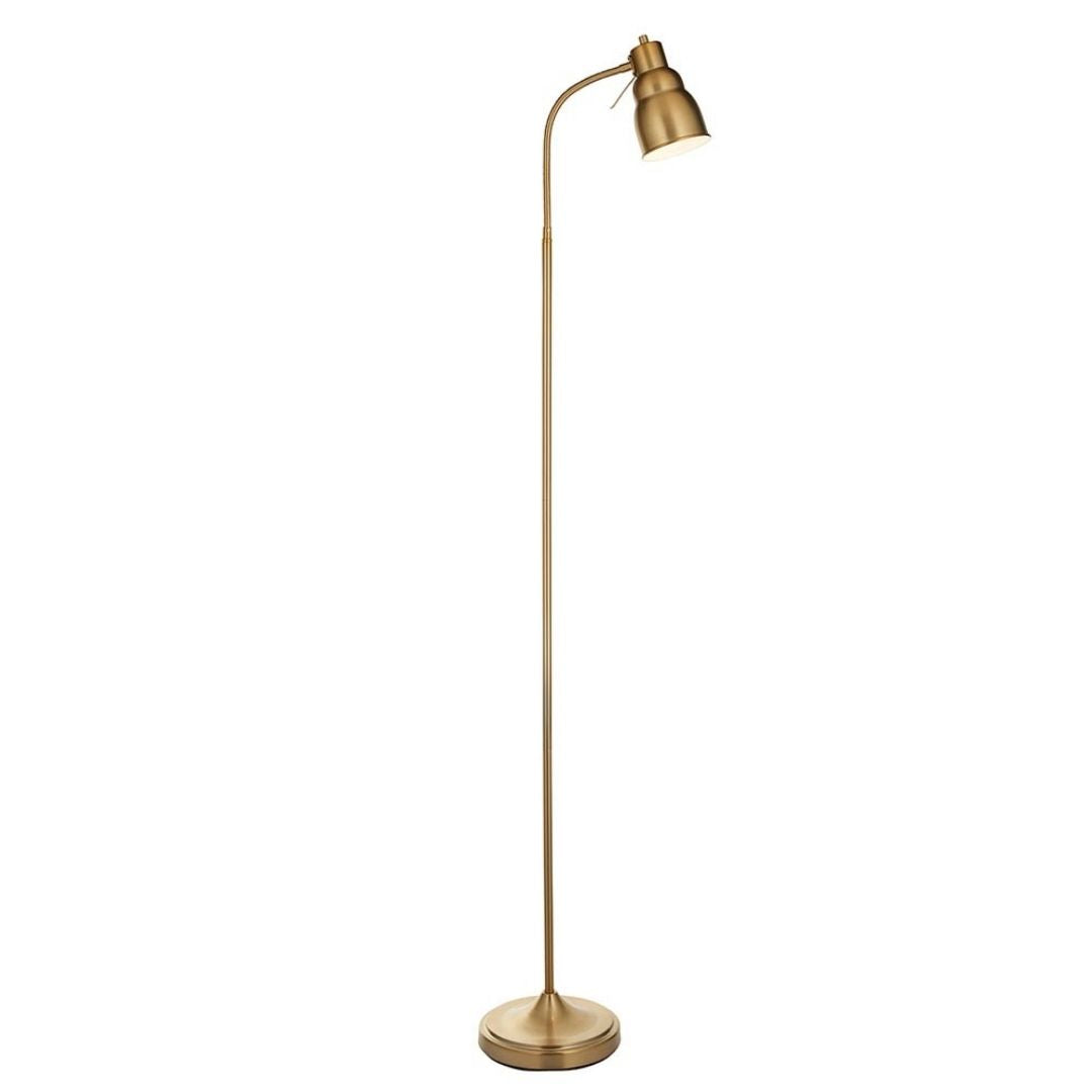 Classic Brass Task Floor Lamp