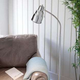 Classic Polished Nickel Task Floor Lamp