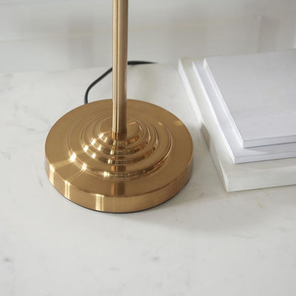 Highclere 3 Light Brass Table Lamp