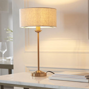 Highclere Brass Table Lamp