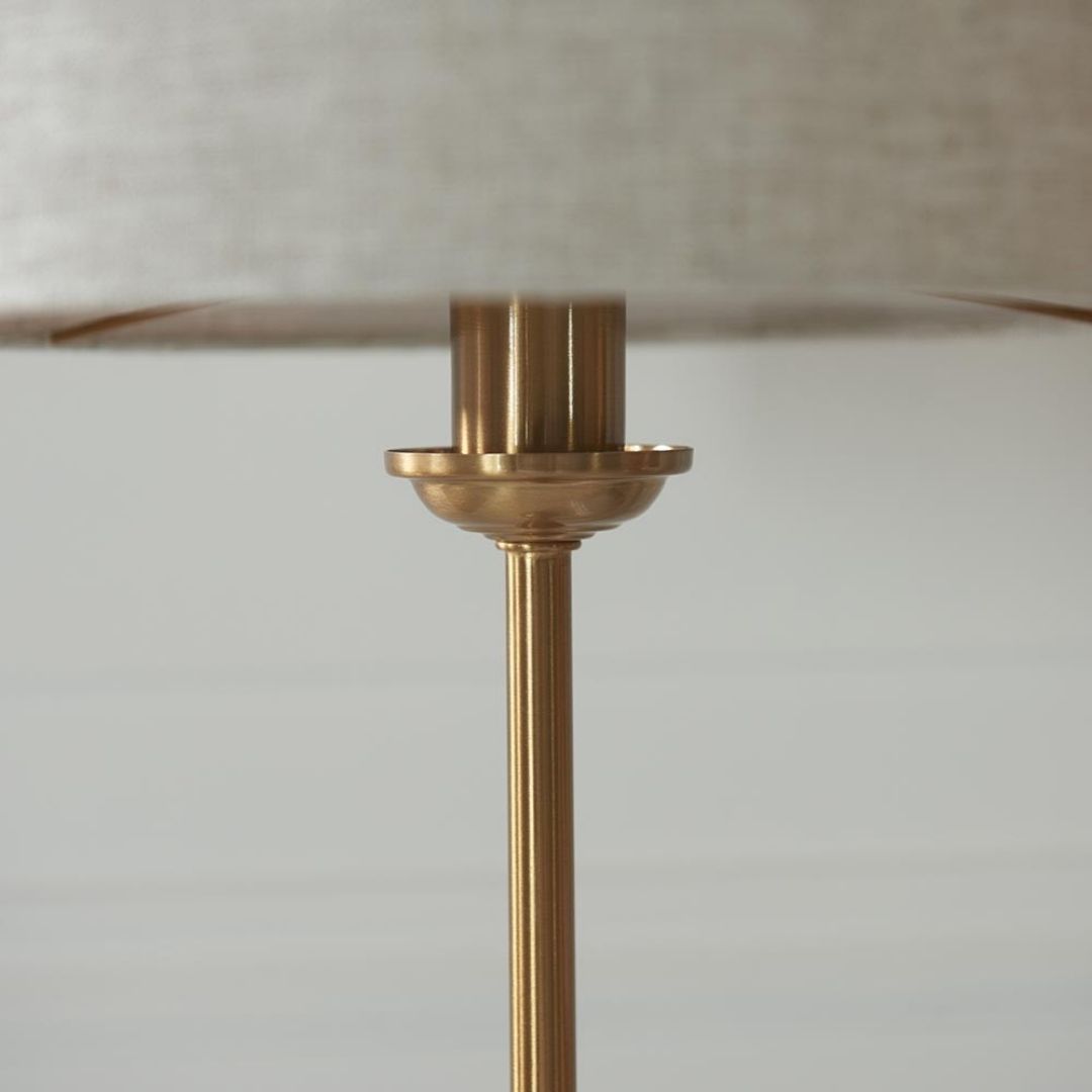 Highclere Brass Table Lamp