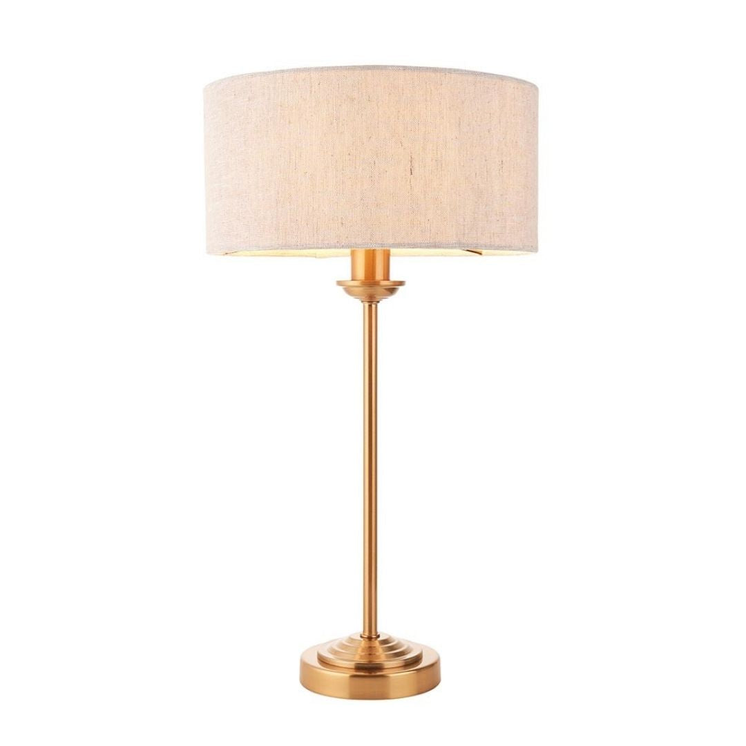 Highclere Brass Table Lamp