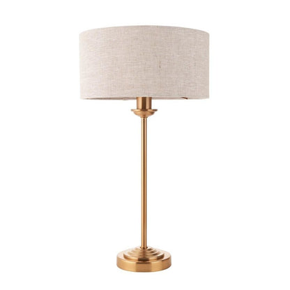 Highclere Brass Table Lamp