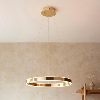 Gen LED Gold Pendant Ceiling Light