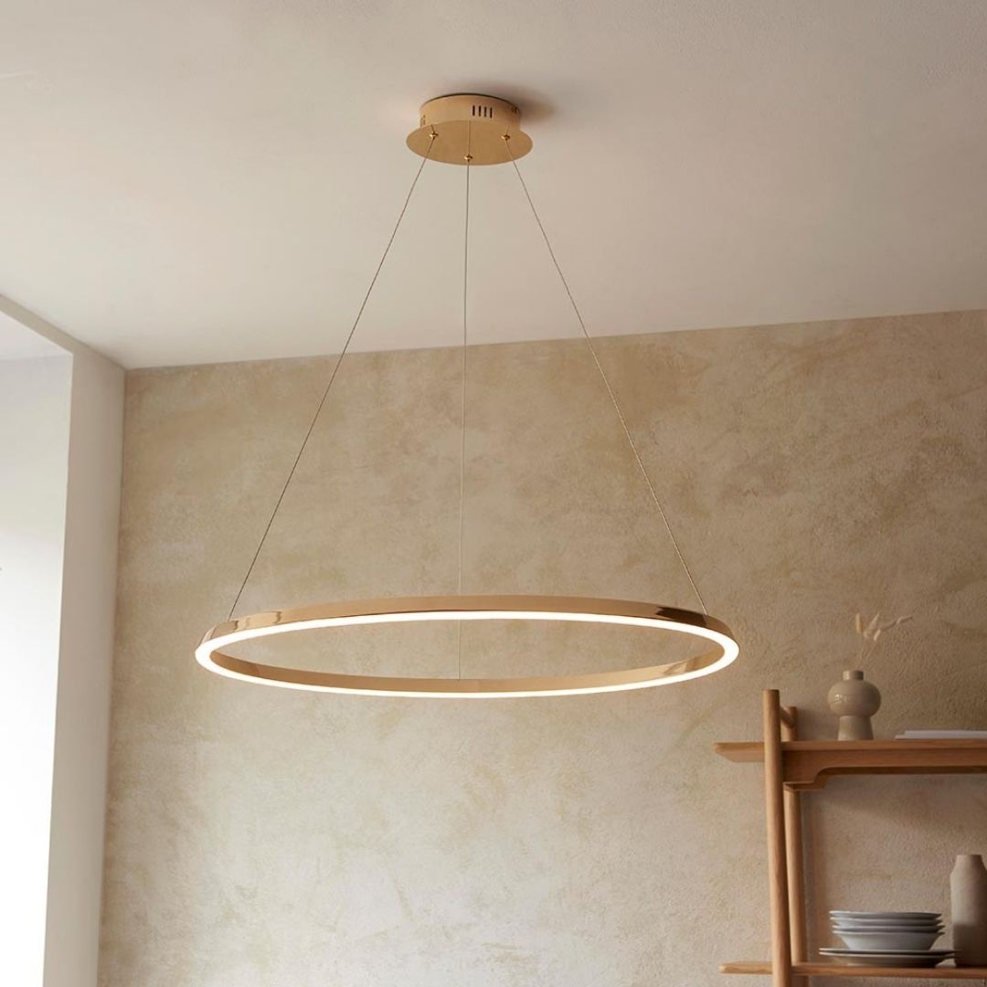 Staten French Gold LED Pendant Ceiling Light