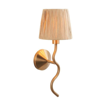 Wriggle Brass Wall Light