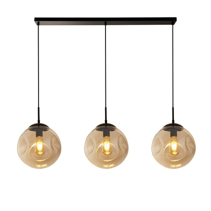 Punch 3 Light Glass Bar Pendant Light