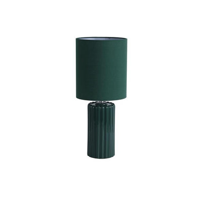 Groove Olive Green Table Lamp