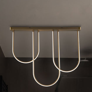 Chime Bronze LED Pendant Bar