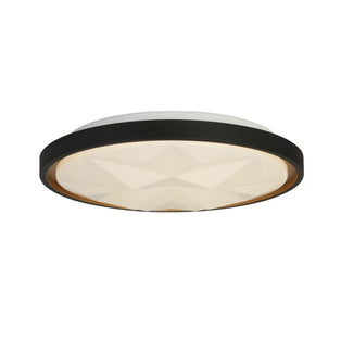 Satellite Black & White LED Flush Ceiling Light