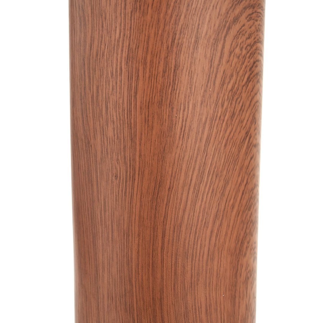 Carrara Wood Effect Tall Ceramic Table Lamp