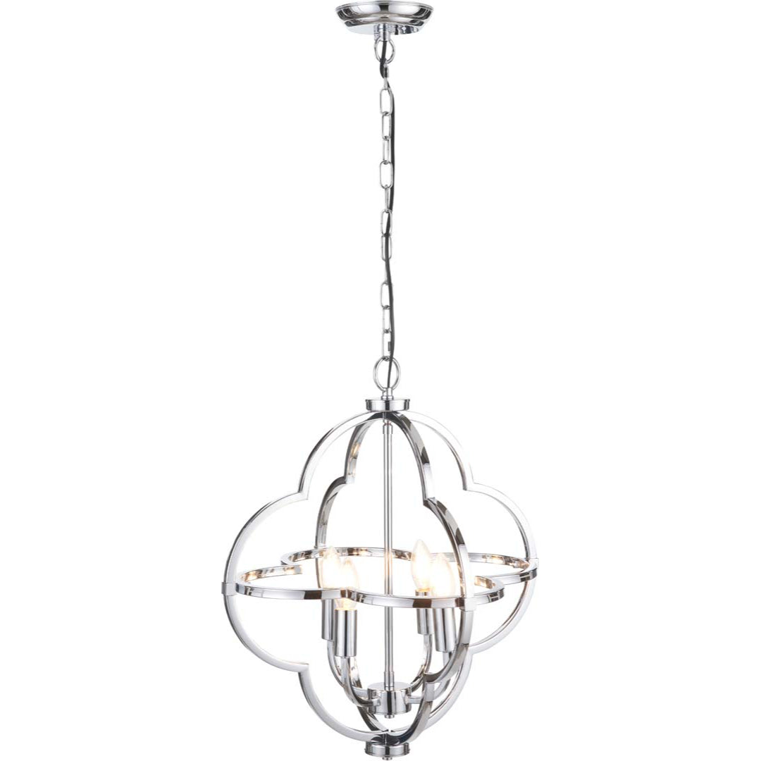 Amine Satin Nickel Pendant