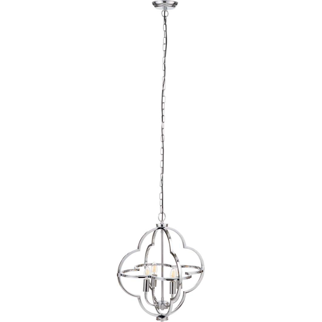 Amine Satin Nickel Pendant