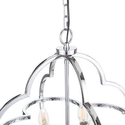 Amine Satin Nickel Pendant