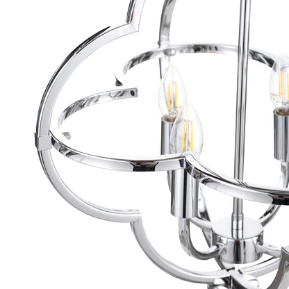 Amine Satin Nickel Pendant