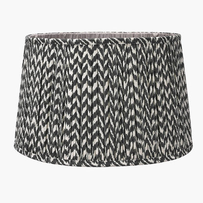 Vienna 35cm Black & White Chevron Shade