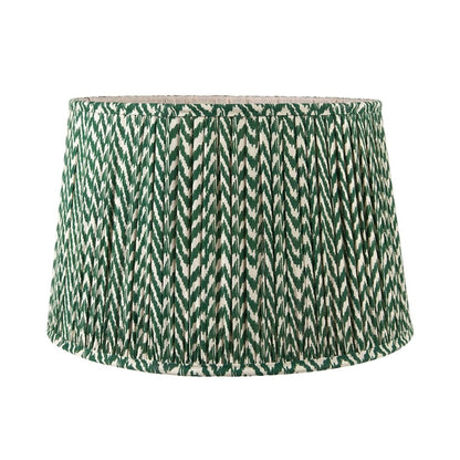 Vienna 45cm Green & White Chevron Shade