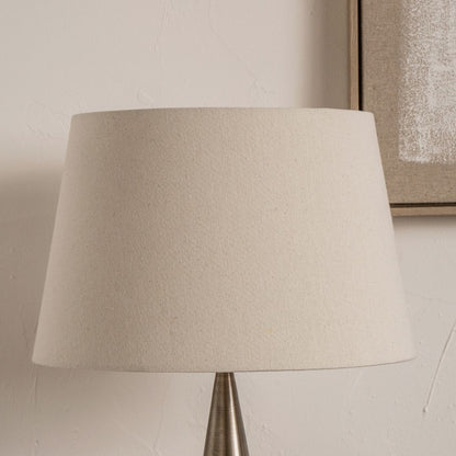 Coast 50cm Cream Calico Tapered Shade