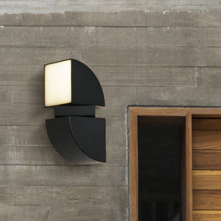 Dakota Black LED Outdoor Wall Light