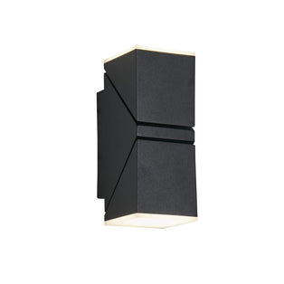 Montana Black LED Outdoor Wall Light