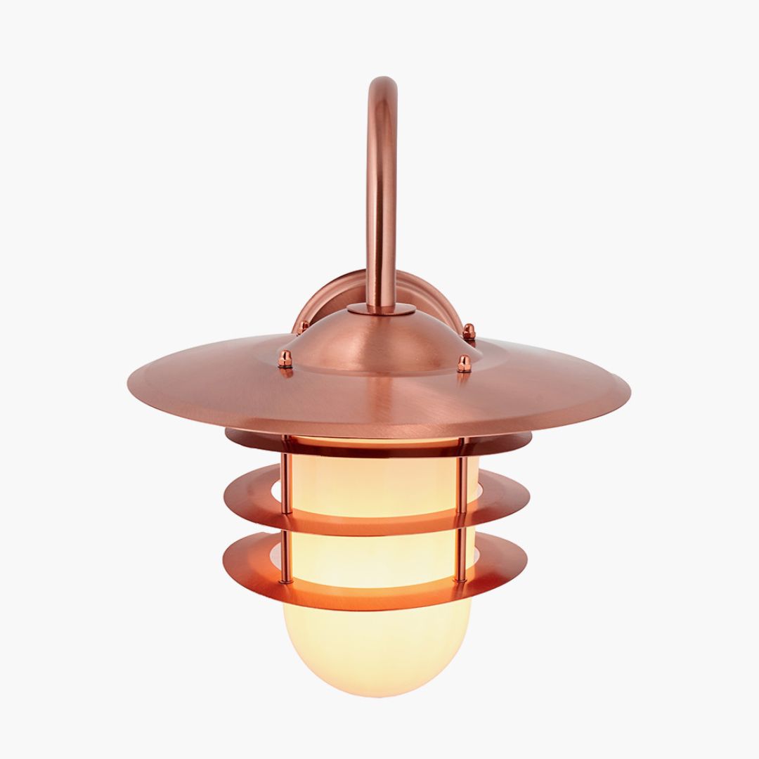 Centauri IP44 Outdoor Wall Light Copper