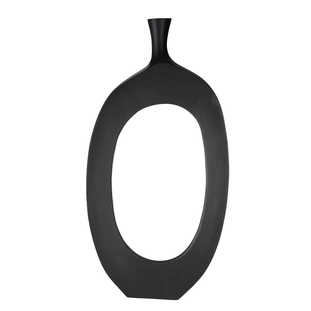 Ankarefo Tall Black Vase