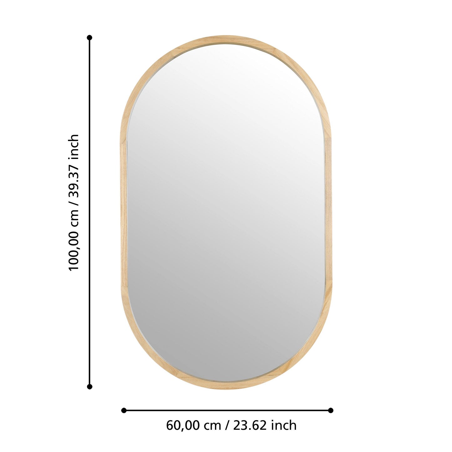 Bani Mirror Wood