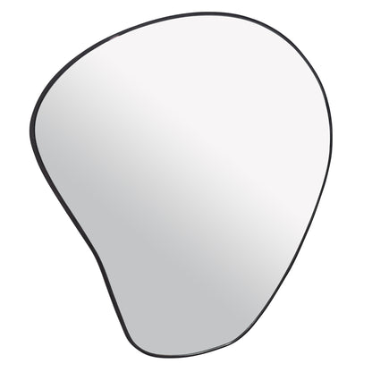 Bani Medium Black Blob Mirror