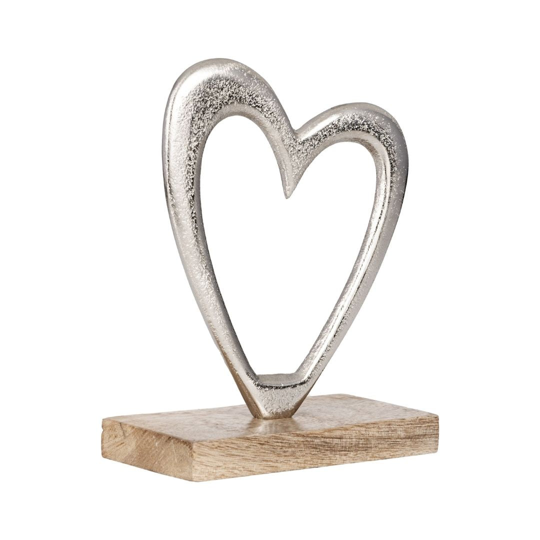 Tomamae Silver Heart Ornament