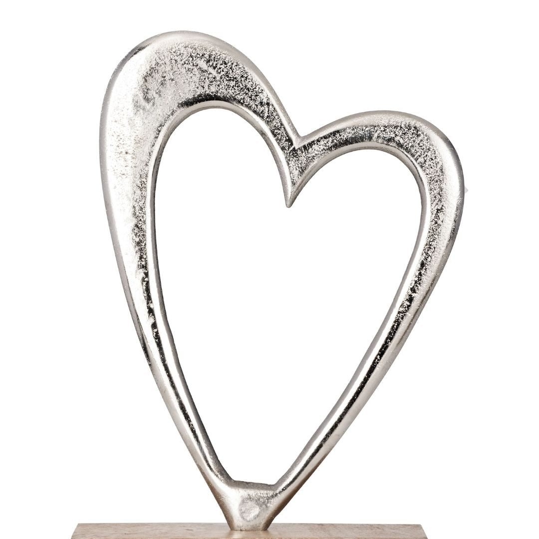 Tomamae Silver Heart Ornament