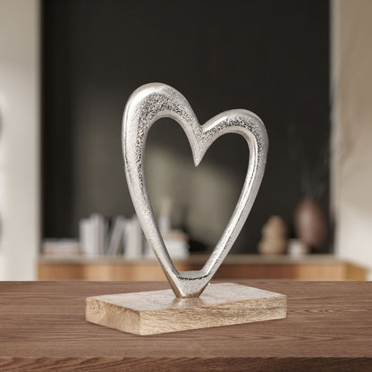 Tomamae Silver Heart Ornament