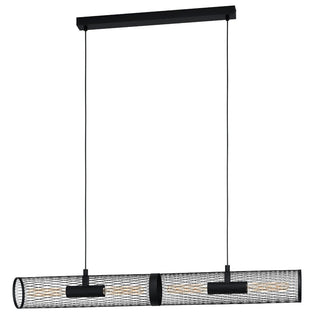 Redcliff 4 Light Black Bar Ceiling Light