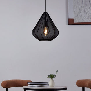 Dolwen Black Mesh Pendant Ceiling Light