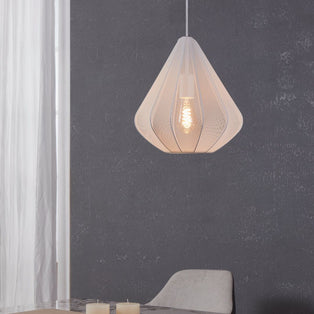 Dolwen White Mesh Pendant Ceiling Light