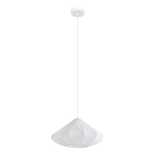 Dolwen Oval White Mesh Pendant Ceiling Light