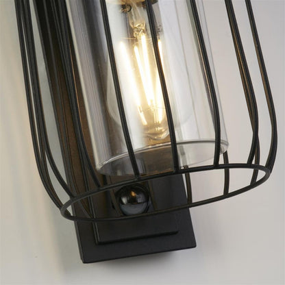 Reed Black Outdoor Wall Light