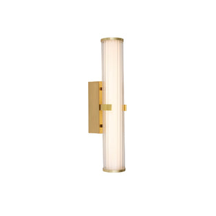 Clamp Gold IP44 LED Wall Light Small