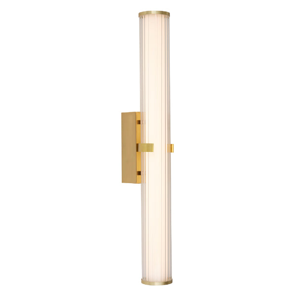 Clamp Gold IP44 LED Wall Light Large